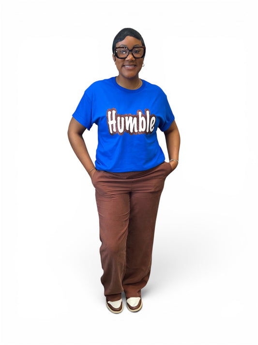 She, Her Bold Tee💙🤎