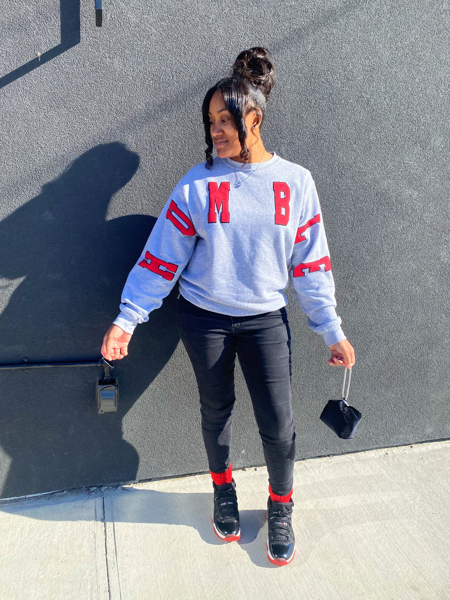 Humble Across Shoulder Sweatshirt