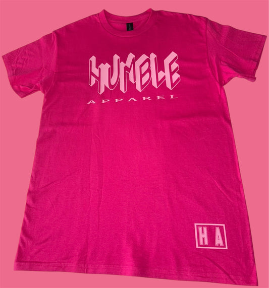 Hot Pink Humble 3D Tee💞