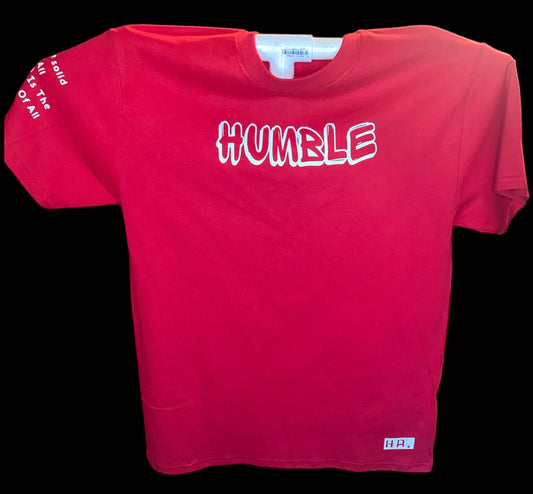 Humility on sleeve Tee